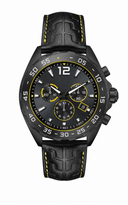 Racing chronograph watch product photo